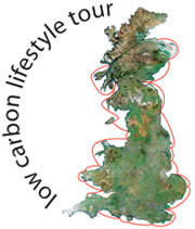The Low Carbon Lifestyle Tour map